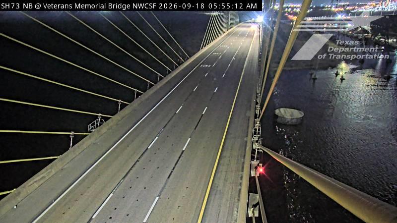 Live snapshot from BMT - SH-73 @ Veterans Mem Bridge - Bridge City (NWCSF)