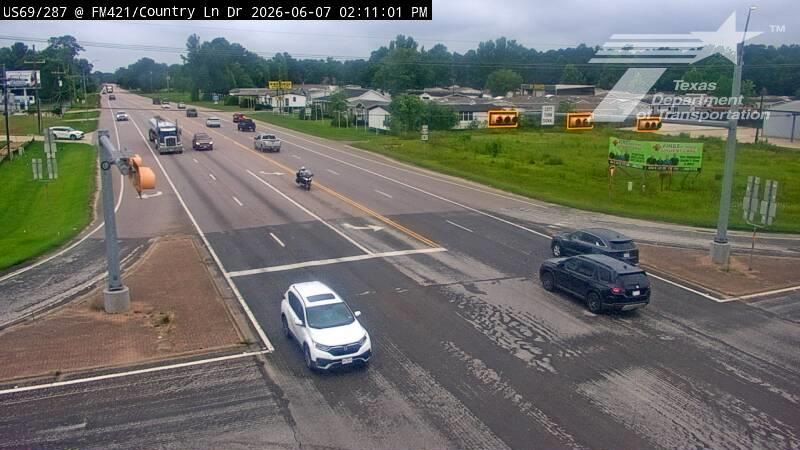Live snapshot from BMT - US-69 @ FM-421 - Lumberton