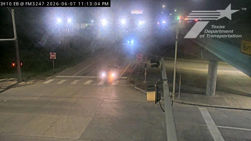 Live snapshot from IH10 @ FM3247 (Diamond) EB - Orange
