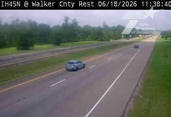 Live snapshot from IH45@Walker County Rest Area