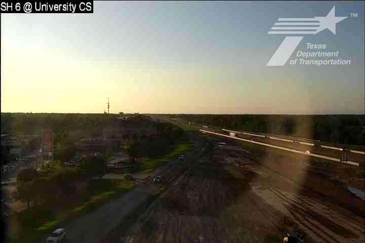 Live snapshot from SH6@University Drive