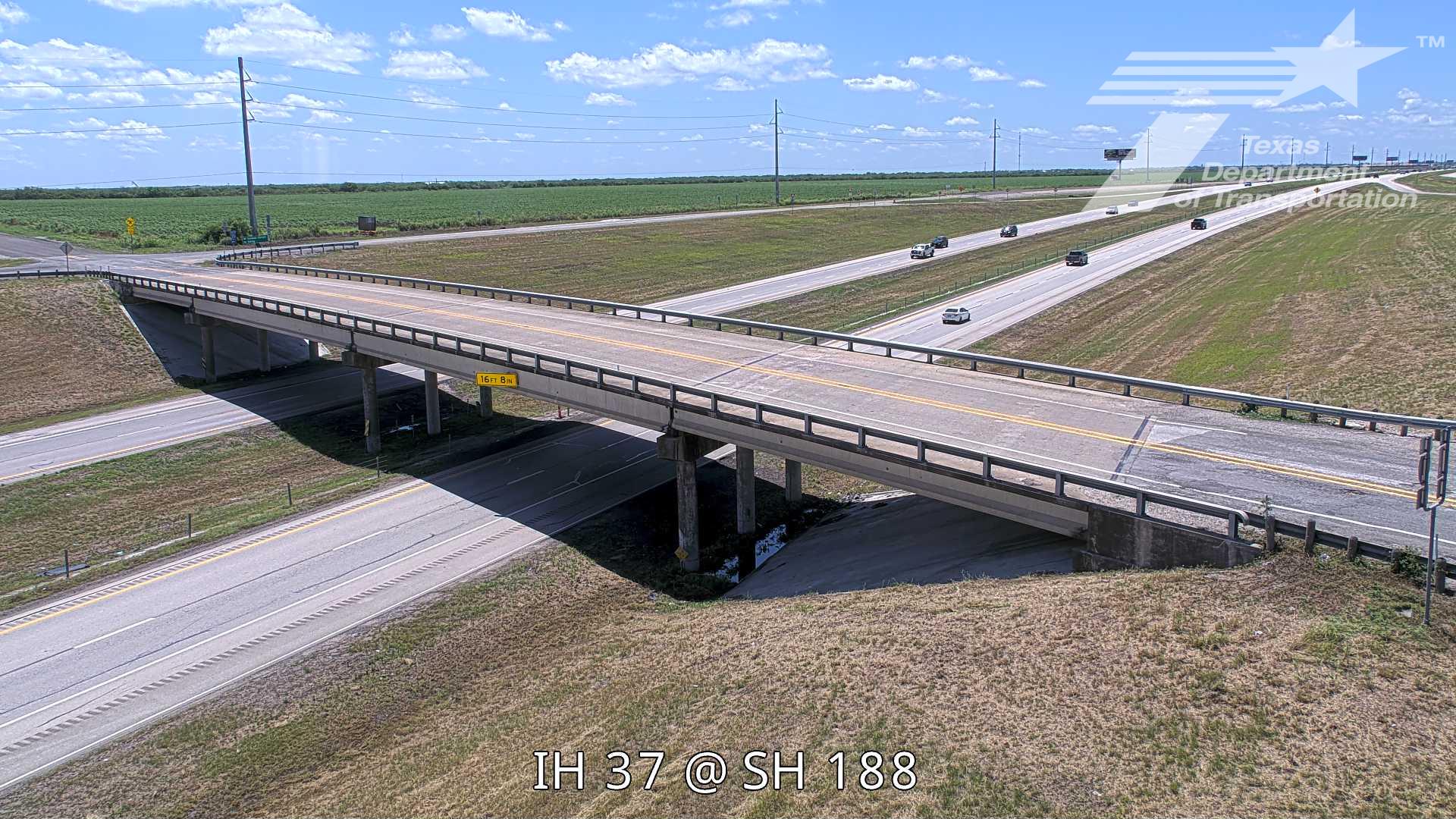 Live snapshot from IH 37 @ SH 188