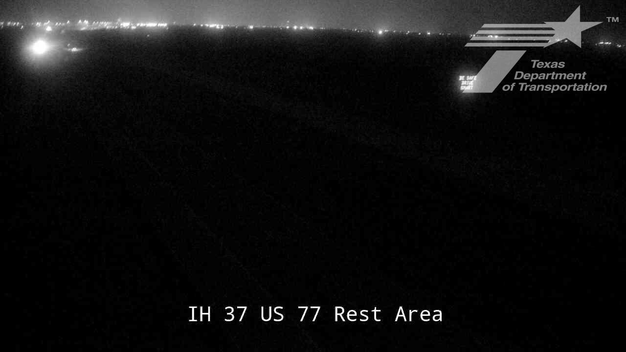 Live snapshot from IH37 @ US77-Rest Area