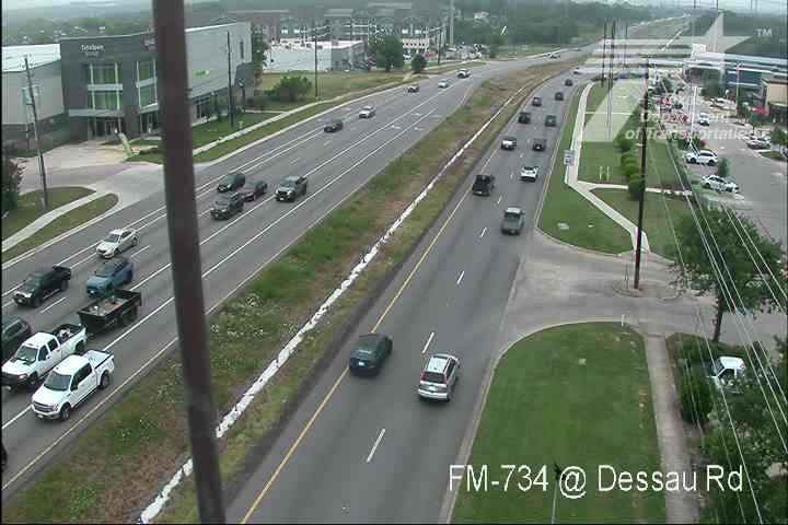 Live snapshot from FM-734 @ Dessau Rd