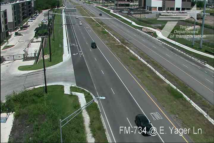 Live snapshot from FM-734 @ E Yager Ln