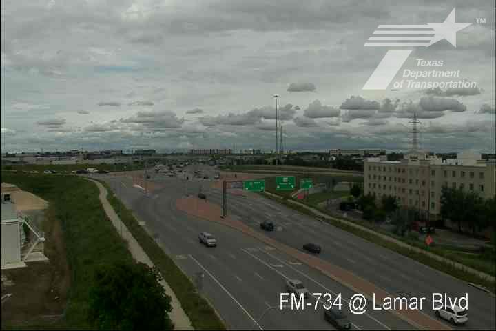 Live snapshot from FM-734 @ Lamar Blvd