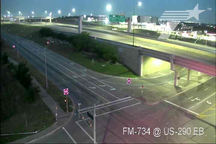 Live snapshot from FM-734 @ US-290 EB