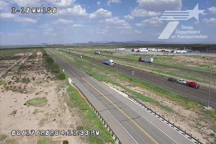 Live snapshot from I-10 @ MM 150