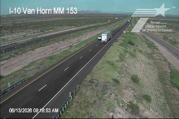 Live snapshot from I-10 @ MM 153/Michigan Flat