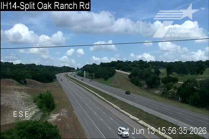 Live snapshot from I14@Split Oak Ranch Rd - Belton