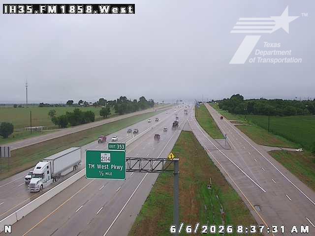 Live snapshot from IH35 South of FM 1858