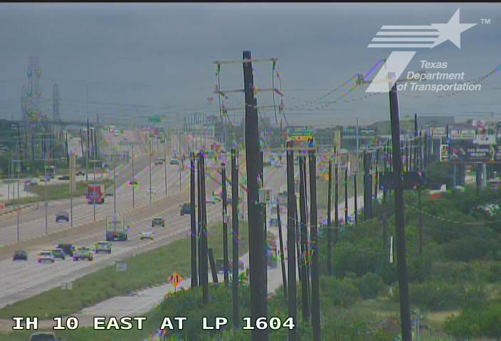 Live snapshot from IH 10 East at LP 1604