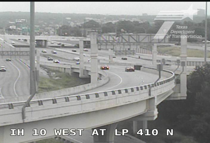 Live snapshot from IH 10 West at LP 410 N