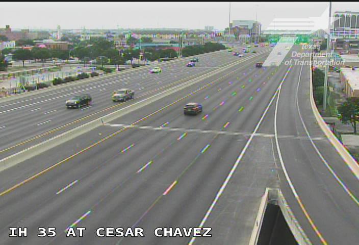 Live snapshot from IH 35 at Cesar Chavez