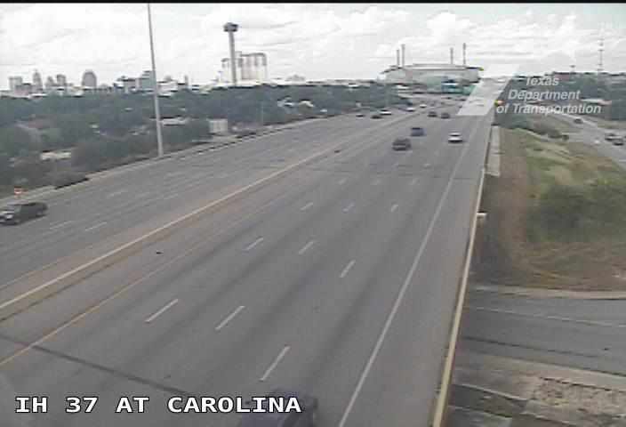 Live snapshot from IH 37 at Carolina