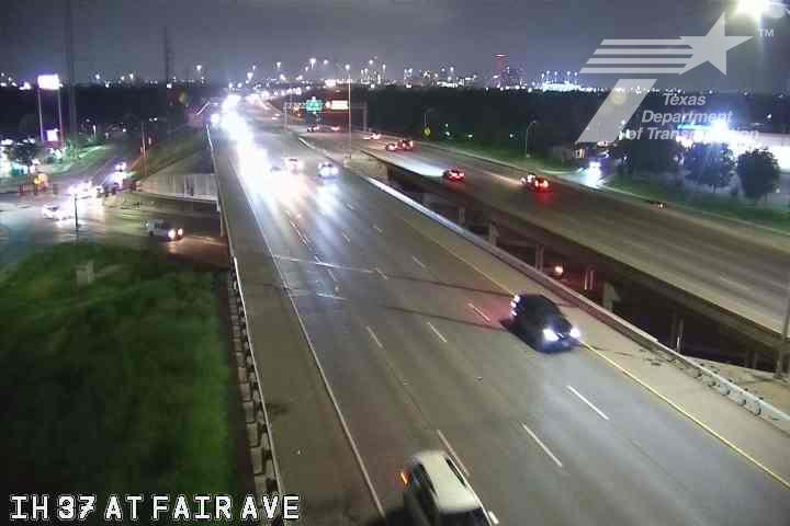 Live snapshot from IH 37 at Fair