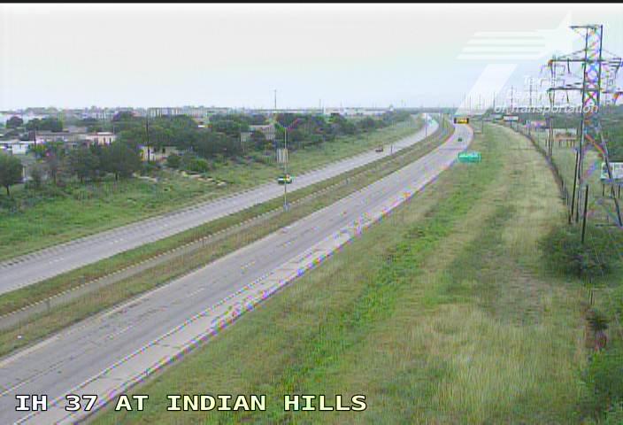 Live snapshot from IH 37 at Indian Hills