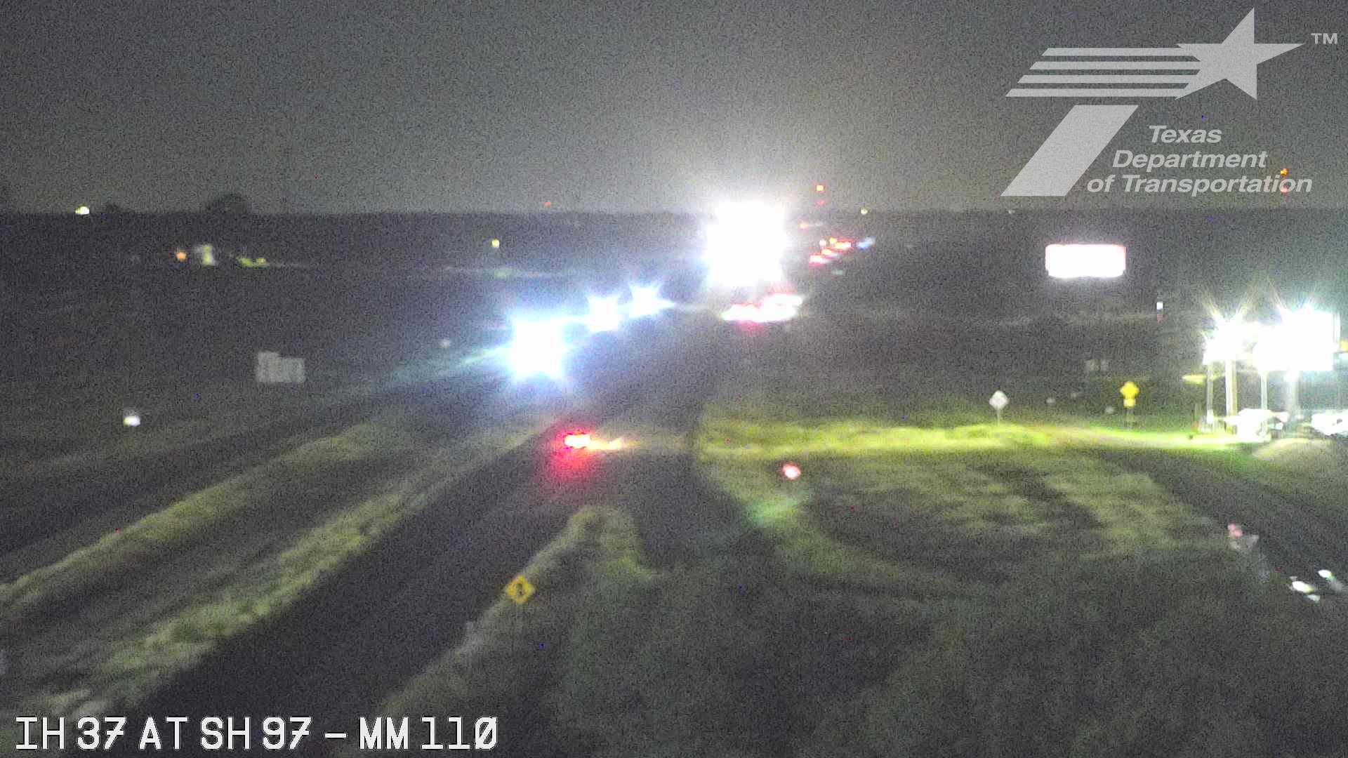 Live snapshot from IH 37 at SH 97 (MM 110)