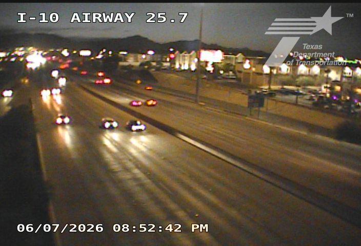 Live snapshot from IH-10 @ Airway