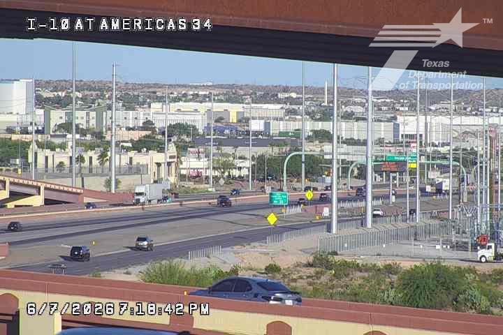 Live snapshot from IH-10 @ Americas