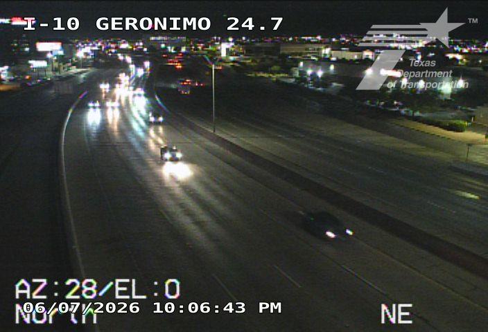 Live snapshot from IH-10 @ Geronimo