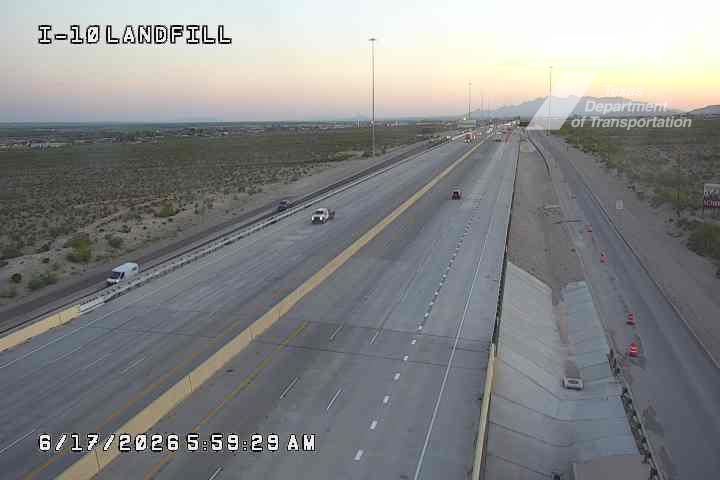 Live snapshot from IH-10 @ Landfill
