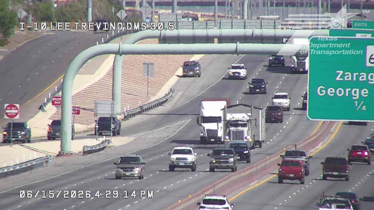 Live snapshot from IH-10 @ Lee Trevino DMS
