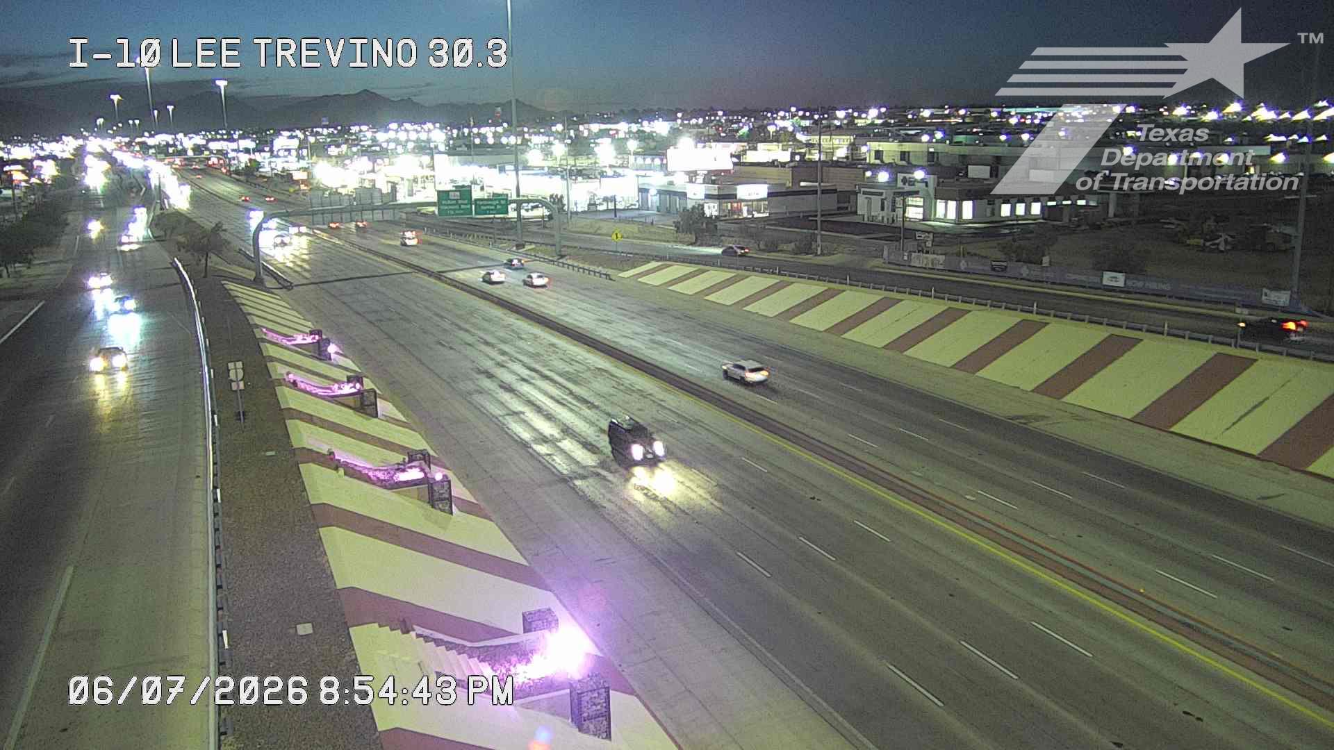 Live snapshot from IH-10 @ Lee Trevino