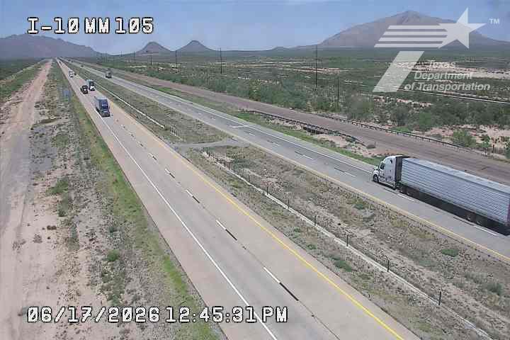 Live snapshot from IH-10 @ MM 105