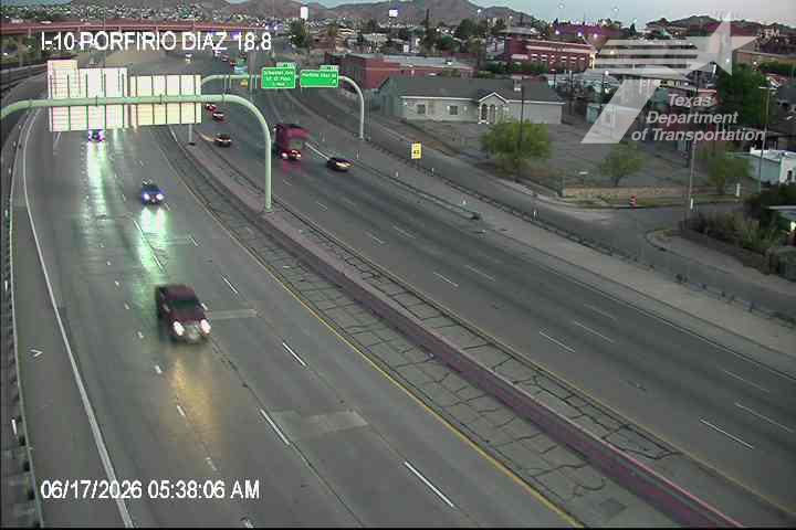 Live snapshot from IH-10 @ Porfirio Diaz