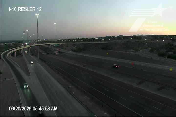 Live snapshot from IH-10 @ Resler