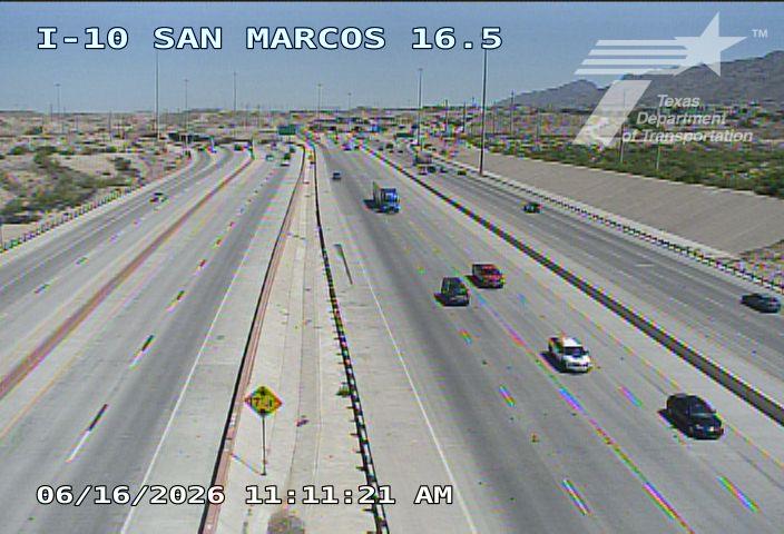 Live snapshot from IH-10 @ San Marcos