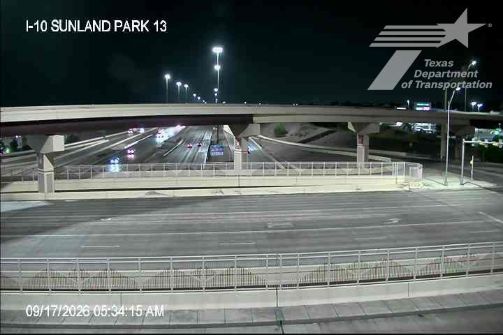 Live snapshot from IH-10 @ Sunland Park