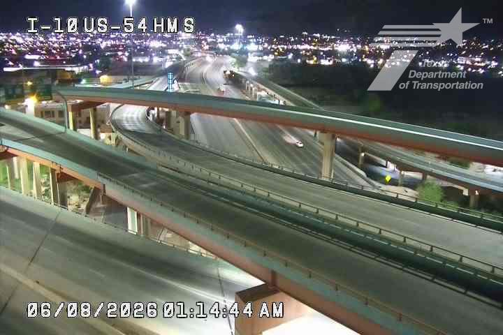 Live snapshot from IH-10 @ US 54 HM S