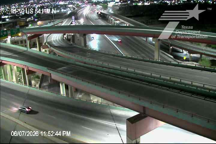 Live snapshot from IH-10 @ US 54 HM N