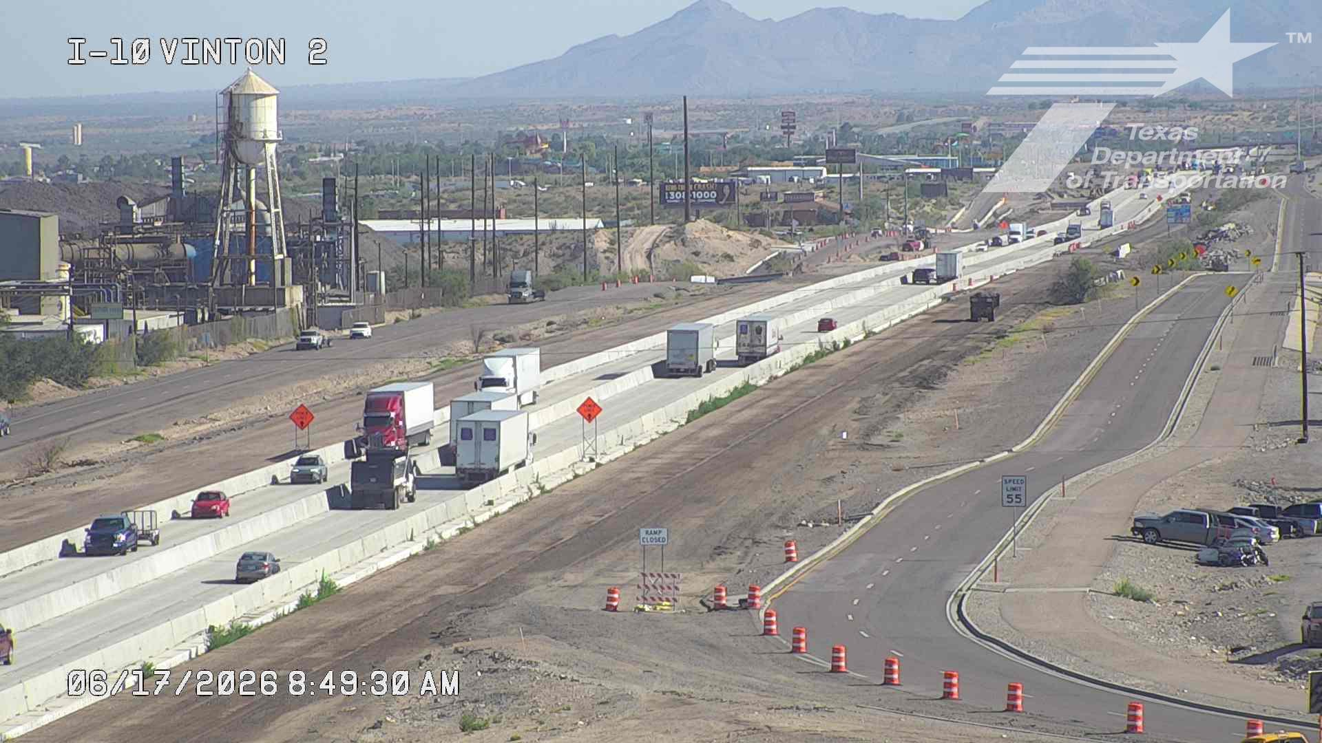 Live snapshot from IH-10 @ Vinton