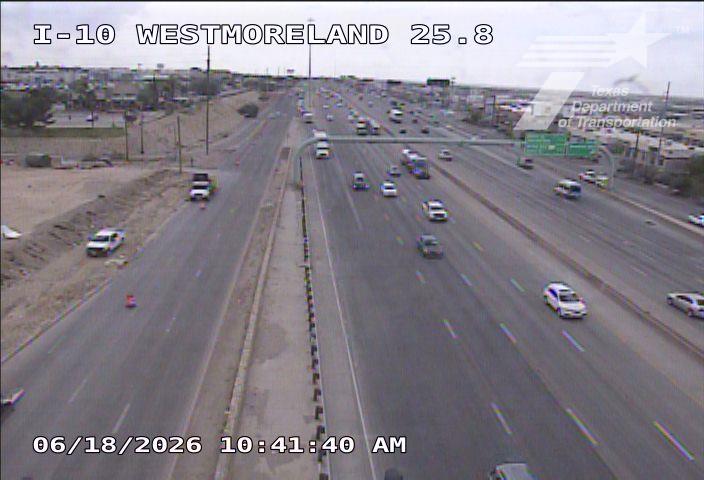 Live snapshot from IH-10 @ Westmoreland
