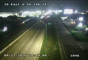 Live snapshot from IH-10 East @ SH 146 (E)