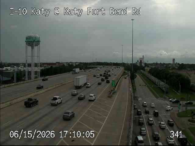 Live snapshot from IH-10 Katy @ Katy Fort Bend Rd.
