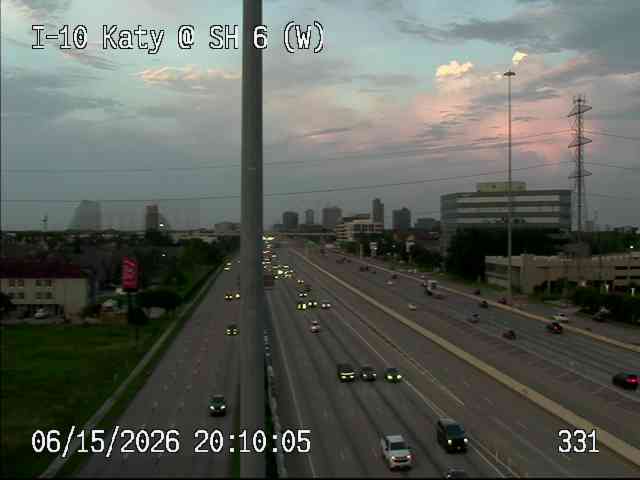 Live snapshot from IH-10 Katy @ SH 6 (W)