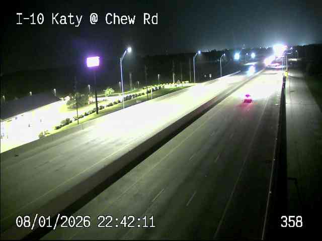 Live snapshot from IH-10 West @ Chew
