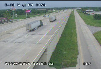 Live snapshot from IH-10 West @ FM 1458