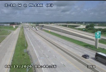 Live snapshot from IH-10 West @ Mlcak ( E )