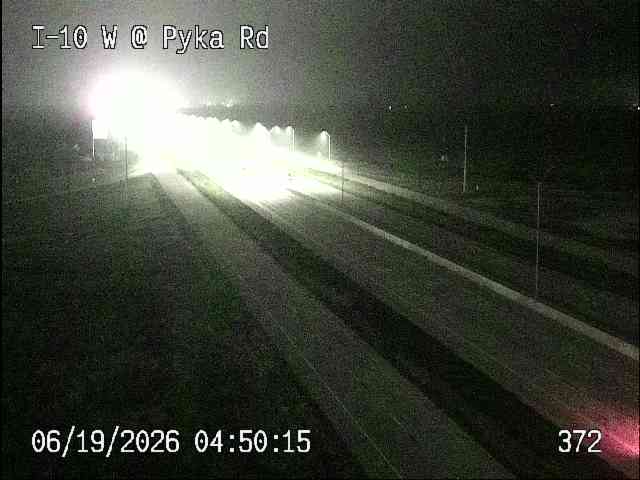 Live snapshot from IH-10 West @ Pyka Rd