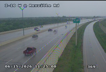Live snapshot from IH-10 West @ Rexville Rd.