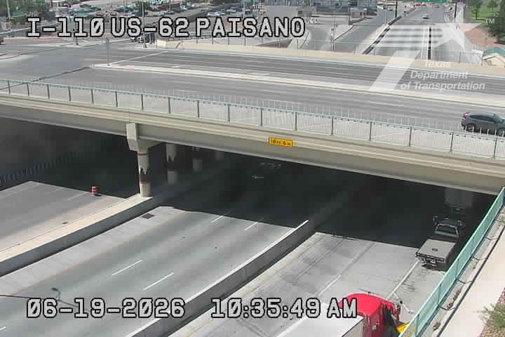 Live snapshot from IH-110 @ US-62 Paisano