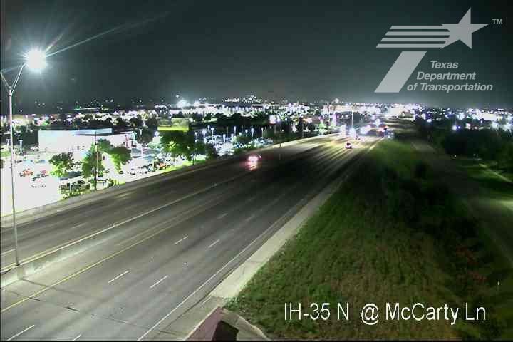 Live snapshot from IH-35 @ McCarty Ln