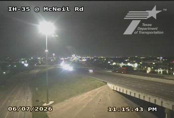 Live snapshot from IH-35 @ McNeil Rd