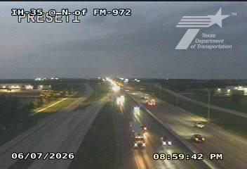 Live snapshot from IH-35 @ North of FM-972