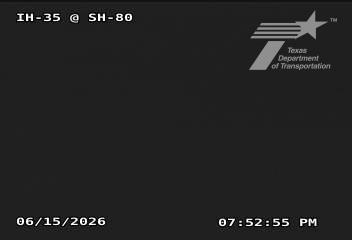 Live snapshot from IH-35 @ SH-80